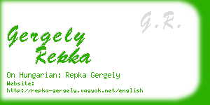 gergely repka business card